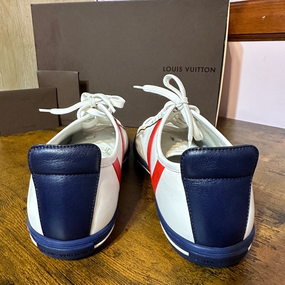 Authentic Men’s Sneaker Louis Vuitton Size 7 /MS0190 / Leather - Picture 2 of 13